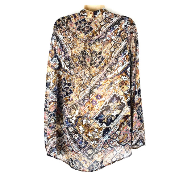 Show Me Your Mumu Taylor Tie Neck Tunic - Picture 6 of 8